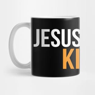 Jesus Is My King Cool Motivational Christian Mug